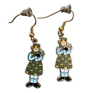 Holiday Earrings - Pipers Piping - 12 Days of Christmas #11